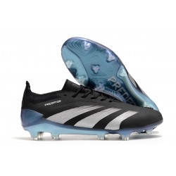 Adidas Predator Accuracy FG Football Boots & Shoes Silver Black 