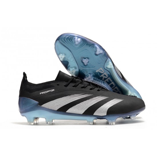 Adidas Predator Accuracy FG Football Boots & Shoes Silver Black