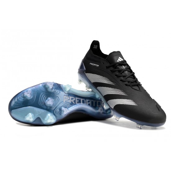 Adidas Predator Accuracy FG Football Boots & Shoes Silver Black