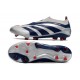 Adidas Predator Accuracy FG Football Boots & Shoes Silver Blue Red