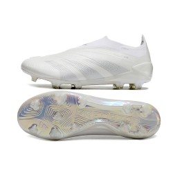 Adidas Predator Accuracy FG Football Boots & Shoes White Beige