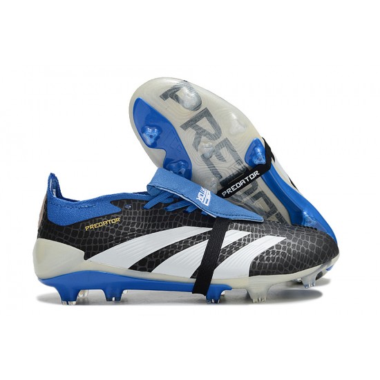 Adidas Predator Accuracy FG Football Boots & Shoes White Black Blue