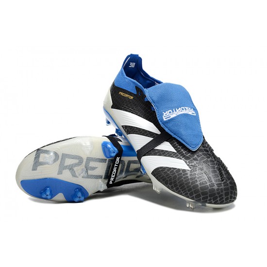 Adidas Predator Accuracy FG Football Boots & Shoes White Black Blue