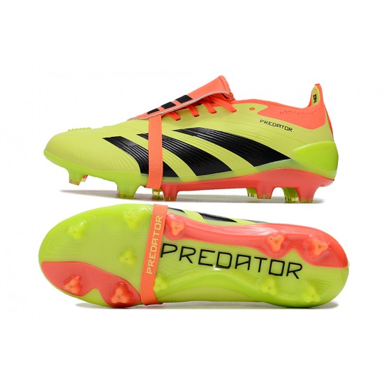 Adidas Predator Accuracy FG Football Boots & Shoes Yellow Black Orange