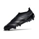 Adidas Predator Elite Laceless Boost FG All-Black Low Football Boots & Shoes