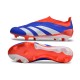 Adidas Predator Elite Laceless Boost FG Orange Silver Blue Low Football Boots & Shoes