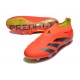 Adidas Predator Elite Laceless Boost FG Red Black Yellow Low Football Boots & Shoes