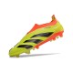 Adidas Predator Elite Laceless Boost FG Yellow Black Orange Low Football Boots & Shoes