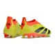 Adidas Predator Elite Laceless Boost FG Yellow Black Orange Low Football Boots & Shoes