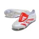 Adidas Predator Elite Tongue FG Beige White Red Low Football Boots & Shoes