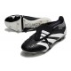 Adidas Predator Elite Tongue FG Black White Low Football Boots & Shoes