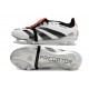 Adidas Predator Elite Tongue FG Black Red White Silver Low Football Boots & Shoes