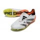 Adidas Predator Elite Tongue FG Black White Orange Low Football Boots & Shoes