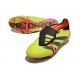 Adidas Predator Elite Tongue FG Black Yellow Red Low Football Boots & Shoes