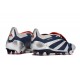 Adidas Predator Elite Tongue FG Silver Black Red White Low Football Boots & Shoes