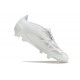 Adidas Predator Elite Tongue FG White Grey Low Football Boots & Shoes