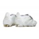 Adidas Predator Elite Tongue FG White Grey Low Football Boots & Shoes