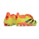 Adidas Predator Elite Tongue FG Yellow Black Orange Low Football Boots & Shoes