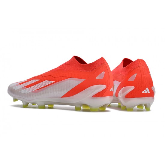 Adidas X Crazyfast.1 Messi FG Boost Football Boots & Shoes Red Silver