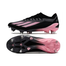 Adidas X Crazyfast1 SG Black Pink Football Boots & Shoes