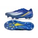 Adidas X Crazyfast1 SG Blue Ltblue Yellow Silver Football Boots & Shoes