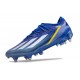 Adidas X Crazyfast1 SG Blue Ltblue Yellow Silver Football Boots & Shoes