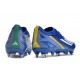 Adidas X Crazyfast1 SG Blue Ltblue Yellow Silver Football Boots & Shoes