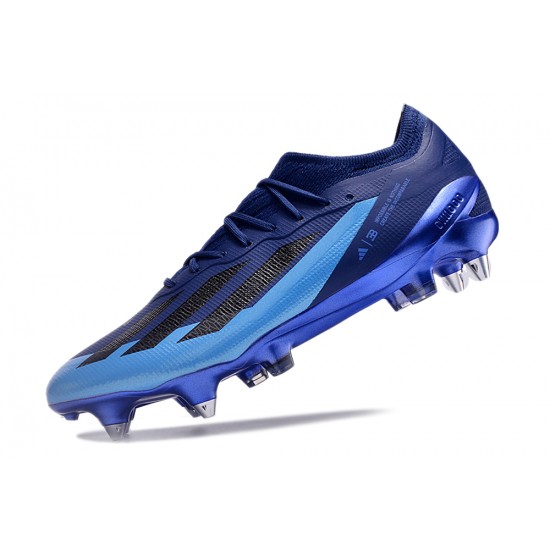 Adidas X Crazyfast1 SG Deep Blue Blue Low Football Boots & Shoes