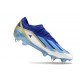 Adidas X Crazyfast1 SG Deep Blue Gold Ltblue White Low Football Boots & Shoes