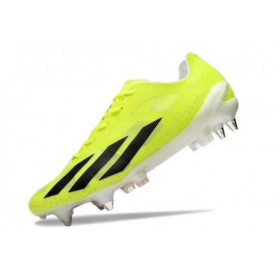 Adidas X Crazyfast1 SG Yellow Black Orange Low Football Boots & Shoes