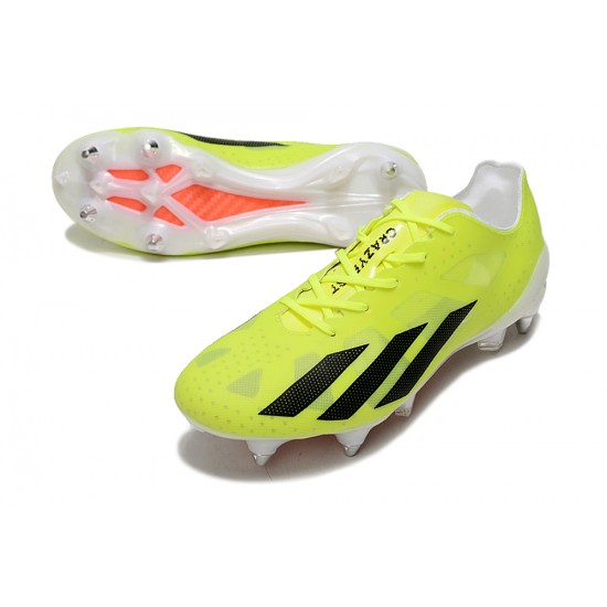 Adidas X Crazyfast1 SG Yellow Black Orange Low Football Boots & Shoes