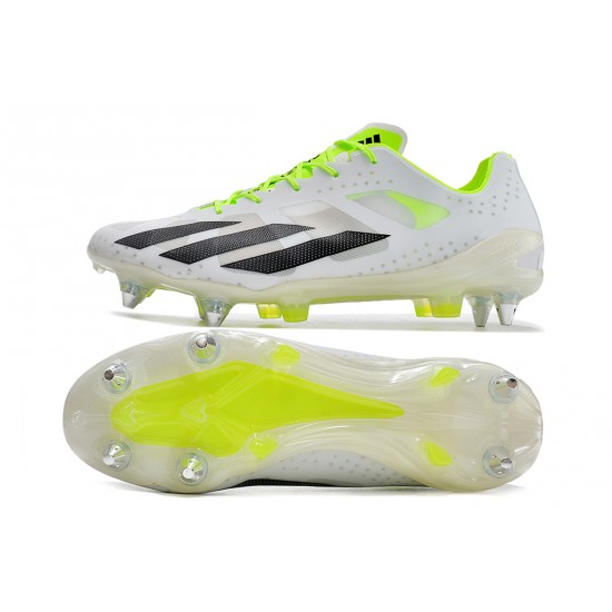 Adidas X Crazyfast1 SG Yellow Green White Black Low Football Boots & Shoes