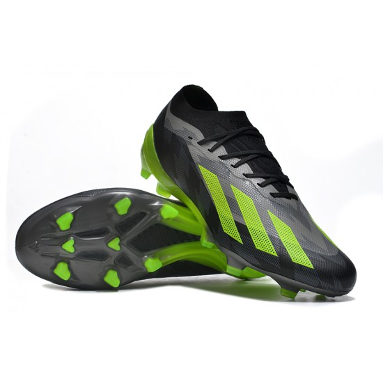 Adidas x23crazyfast.1 FG Low Football Boots & Shoes Black Green