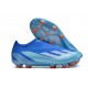 Adidas x23crazyfast.1 FG Low Football Boots & Shoes Blue Silver Orange