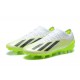 Adidas x23crazyfast.1 FG Low Football Boots & Shoes White Black Green