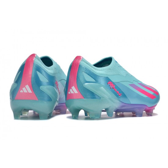 Adidas x23crazyfast.1 FG Football Boots & Shoes Pink Ltblue Women