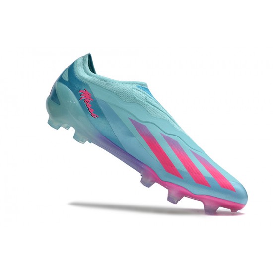 Adidas x23crazyfast.1 FG Football Boots & Shoes Pink Ltblue Women