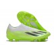 Adidas x23crazyfast.1 Laceless FG Low Football Boots & Shoes White Black Green