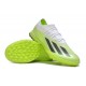 Adidas x23crazyfast.1 Laceless TF Low Football Boots & Shoes White Black Green