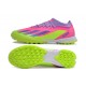 Adidas x23crazyfast.1 TF Low Football Boots & Shoes Pink Purple Green