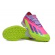 Adidas x23crazyfast.1 TF Low Football Boots & Shoes Pink Purple Green