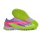 Adidas x23crazyfast.1 TF Low Football Boots & Shoes Pink Purple Green