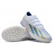 Adidas x23crazyfast.1 TF Low Football Boots & Shoes White Blue Gold