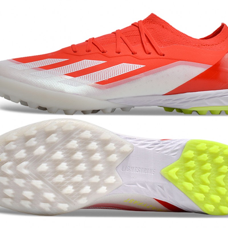 Adidas x23crazyfast.1 TF Football Boots & Shoes Red Grey