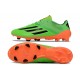 Adidas F50 ELITE Firm Ground Green Orange Football Shoes