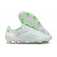 Adidas F50 ELITE Firm Ground Low cut White Green Football Shoes