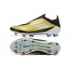 Adidas F50 Elite Laceless Firm Ground Gold Black Football Shoes