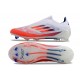 Adidas F50 Elite Laceless Firm Ground Men Orange White Football Shoes
