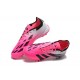 Adidas Predator 24 Elite Turf Men Pink and Black Football Shoes