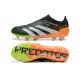 Adidas Predator Accuracy Firm Ground Men Black Orange Football Shoes